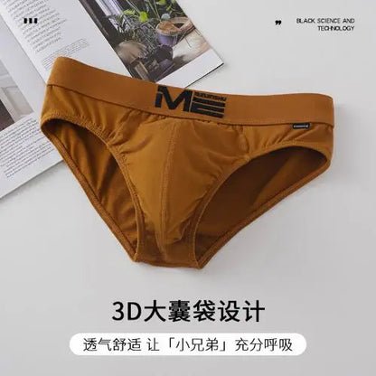 Men's Panties Cotton Briefs Letter Pattern Soft Breathable Cotton Sexy Panties 3D Underpants Underwear Male Clothing