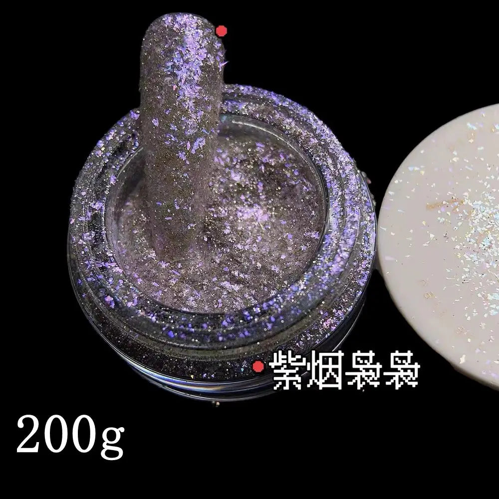 Wholesale Brand New Super Sparkle Flake  Pigment Cosmetic Grade Nail Art Ceramic Coating Ink Plastic Rubber Leather Supplies