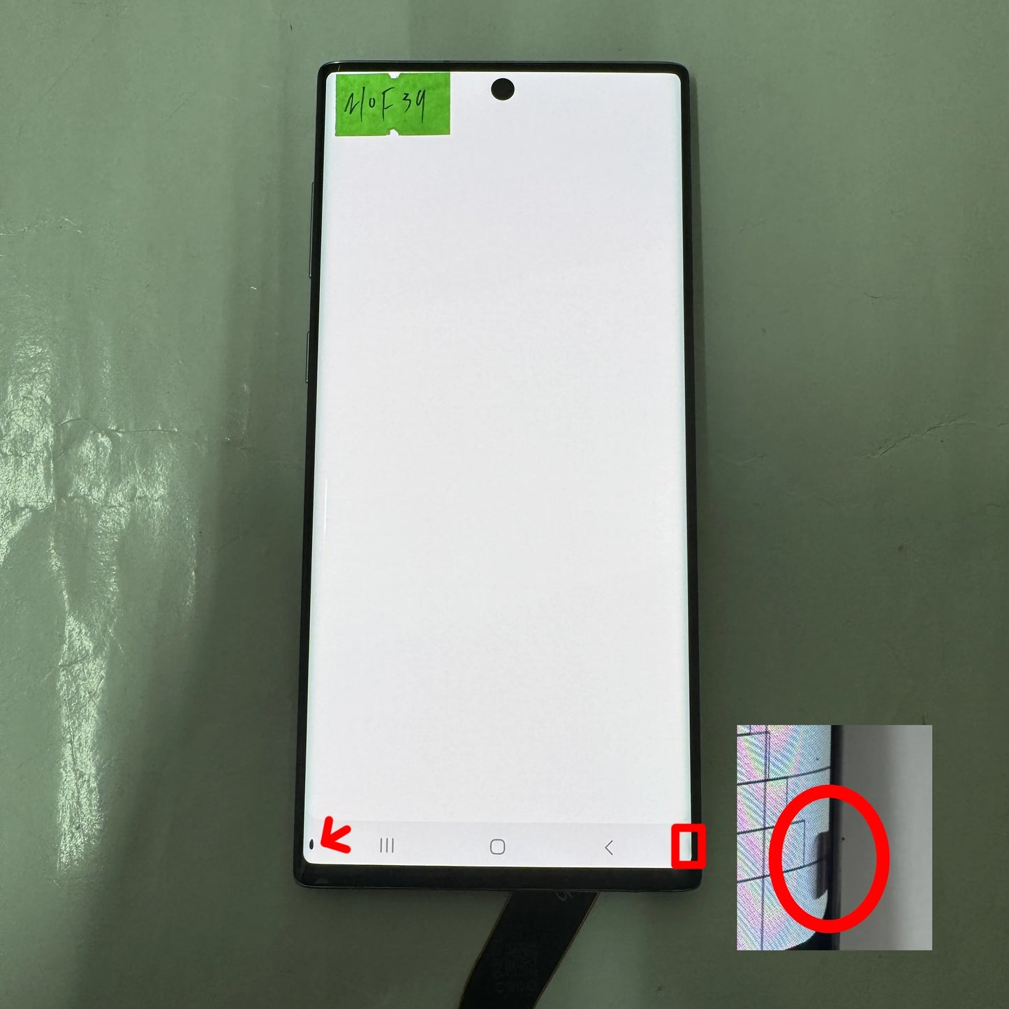 AMOLED Material Galaxy Note 10 SM-N9700 N970F N970D N970B/S LCD Model Intelligent Curved Screen