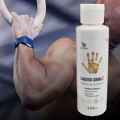 50/100ml Liquid Chalk Sports Magnesium Powder Fitness Weight Lifting Anti Slip Cream Grip Weight Lifting Climbing supplies