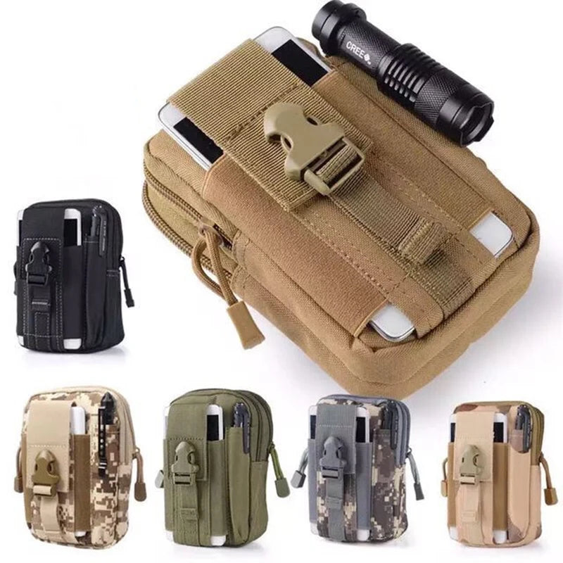 Tactical Leg Bag Army Camouflage Riding Locomotive Portable Multifunctional Leggings Bag Sports Hanging Waist Bag