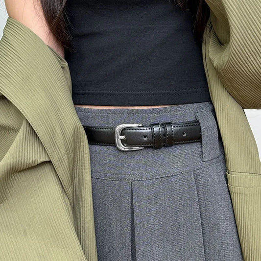 Belt for Women Designer Fashion Dress Belt Women's Trousers Belt Black Brown Waist Belts Strap for Dresses Belts for Lady CY01