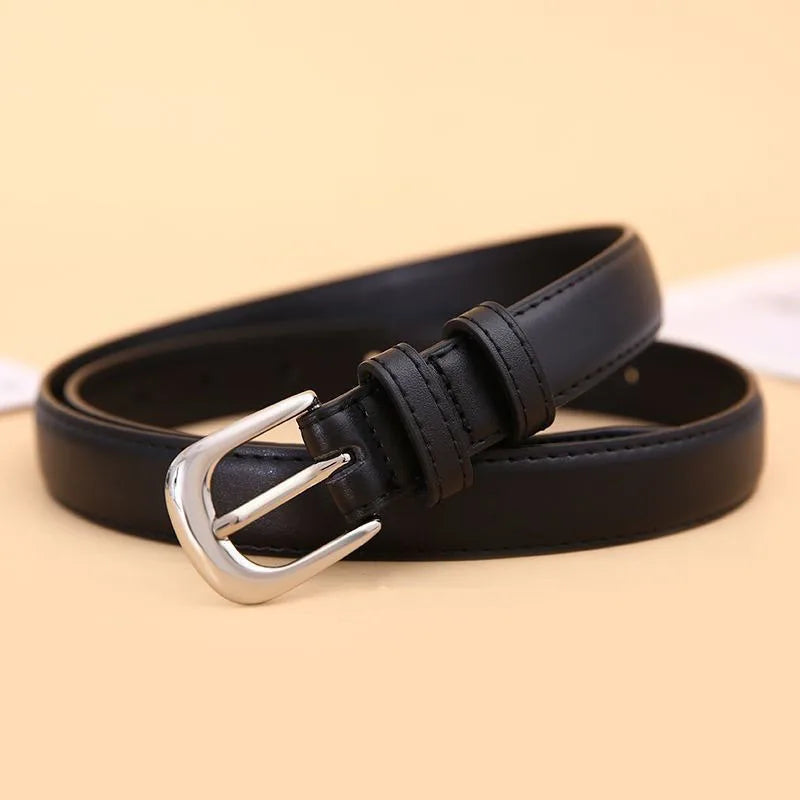 Belt for Women Designer Fashion Dress Belt Women's Trousers Belt Black Brown Waist Belts Strap for Dresses Belts for Lady CY01