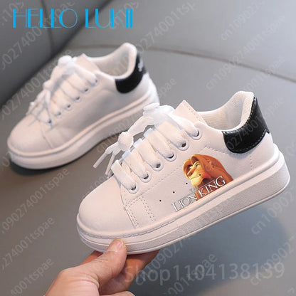 Lion King boys shoes Fashion Children Sneakers Cartoon Student  baby Soft Running Casual Sports Shoes Christmas Gift