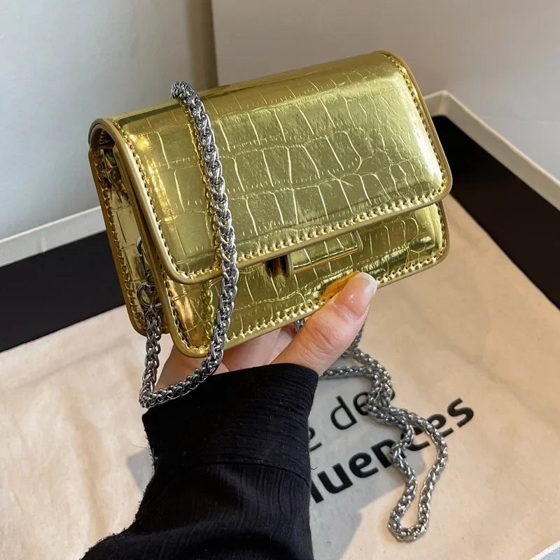 This Year's Popular Super Popular Small Bag 2025 Summer Popular Versatile Chain Messenger Bag Fashion Mini Square Sling Bag