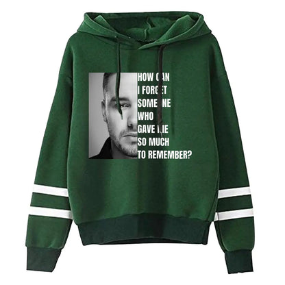 Liam Payne Tribute Hooded  Payne 93 hooded Long Sleeve  Pocketless Sweatshirt Men Women rip hip hop   Pullover