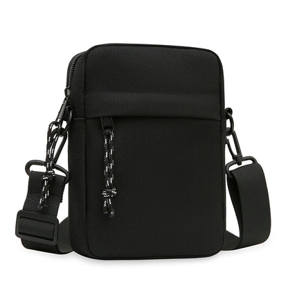 Simple Casual Mini Crossbody Bag Men's Nylon Small Shoulder Bag For Men Oxford Messenger Phone Side Sling Bag Husband Chest Pack