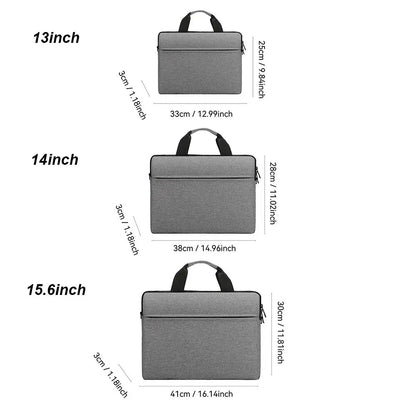 13.3 14 15.6 inch Ultra Thin Laptop Handbag Sleeve Case Notebook Cover Pouch Shoulder Bag For Lenovo HP Dell Asus Samsung