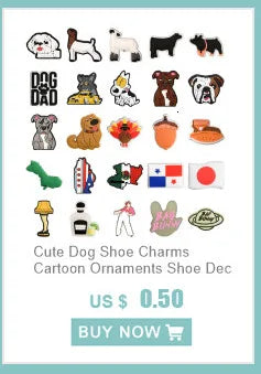 halloween Shoe Accessories Charms Clown Witch Cartoon Animals Shoe Decoration For Kids Adults Gift