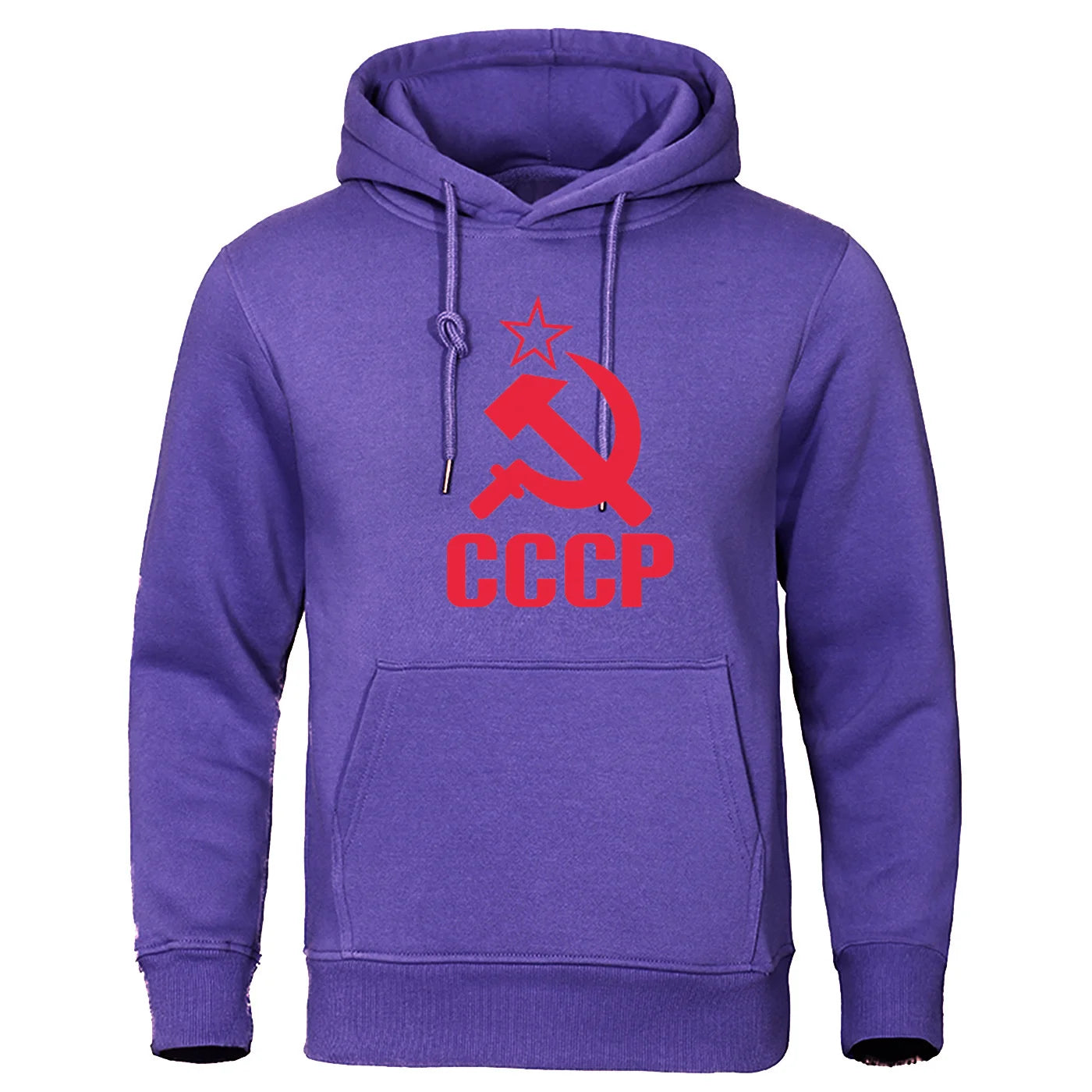 CCCP Popular Fashion Autumn New Fashion Letter Minimalist Printed Elastic Top Loose Men's Hooded Sweatshirt Hip Hop Hoodie Sweat