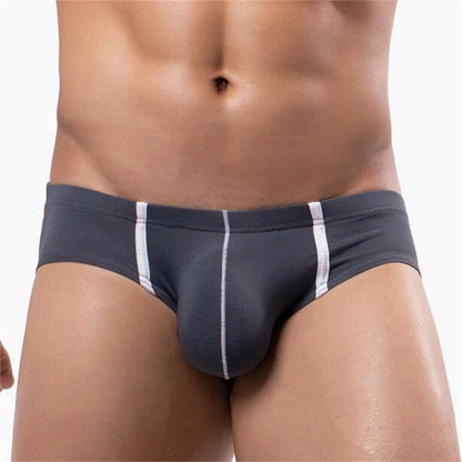 Sexy Men'S Boxers Shorts Man Rib Fabric Underwear Bulge Penis Pouch Underpants Panties Hombre Male Boxer Trunks Lingerie