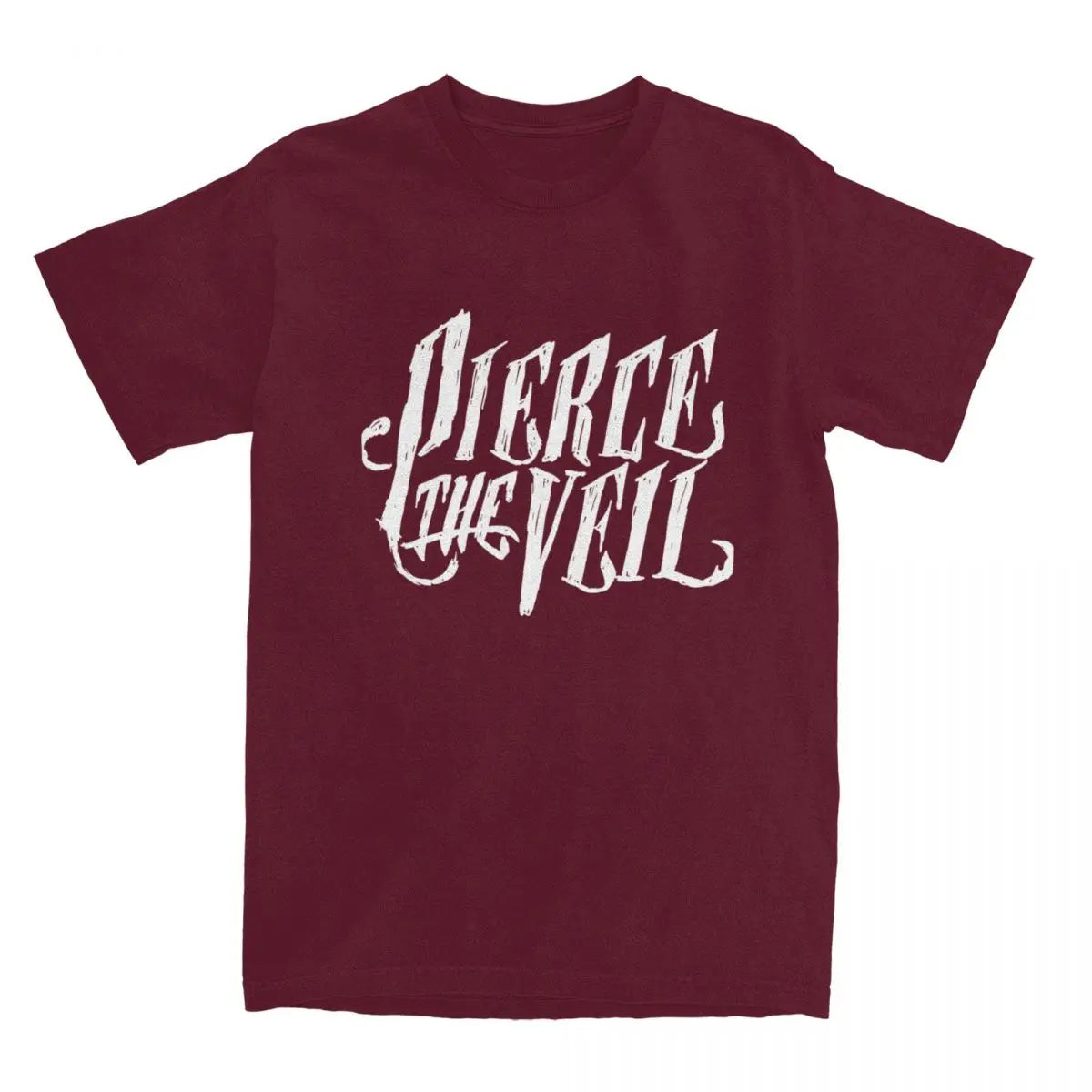 Men Women PIERCE THE VEIL Band Rock Music T Shirt Accessories Fashion Pure Cotton T Shirt Tops Adult