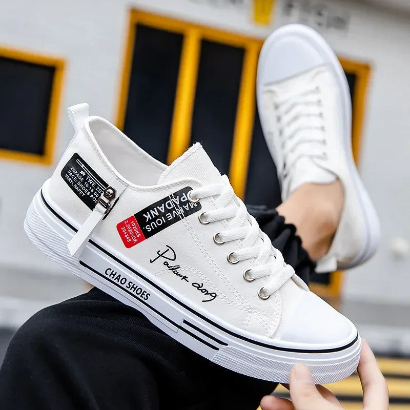 Autumn New Men's Canvas shoes men casual sneaker Sports Shoes Luxury Brand Outdoor Running shoes man canvas tenis hombres 고급브랜드