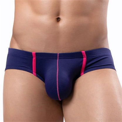 Sexy Men'S Boxers Shorts Man Rib Fabric Underwear Bulge Penis Pouch Underpants Panties Hombre Male Boxer Trunks Lingerie