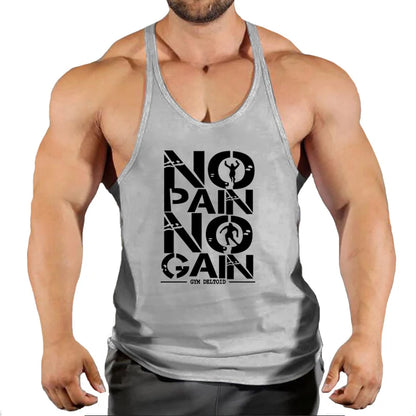 Summer Cotton Sleeveless Shirts Men Tank Top Bodybuilding Shirt Vest Gym t Shirt Sport Tops Singlet Men Clothing Streetwear