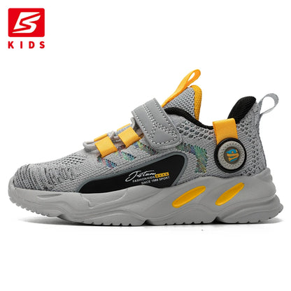 Baasploa Children's Sneakers Boys Girls Led Light Luminous Shoes Mesh Breathable Child Sports Shoe Kids Casual Walking Sneaker