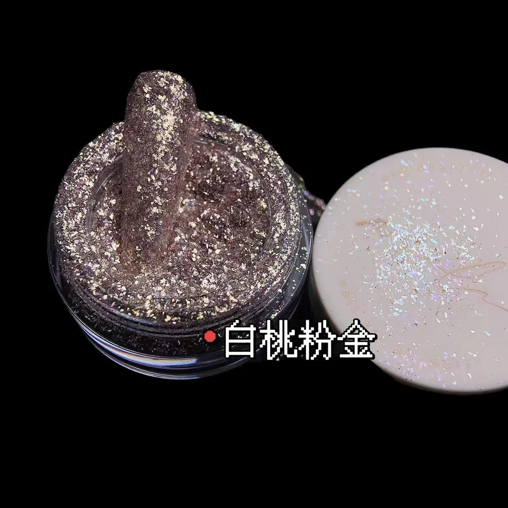 Wholesale Brand New Super Sparkle Flake  Pigment Cosmetic Grade Nail Art Ceramic Coating Ink Plastic Rubber Leather Supplies