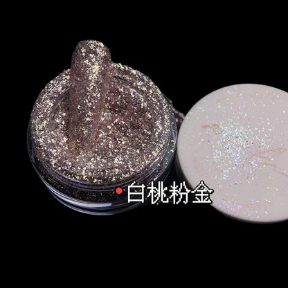 Wholesale Brand New Super Sparkle Flake  Pigment Cosmetic Grade Nail Art Ceramic Coating Ink Plastic Rubber Leather Supplies