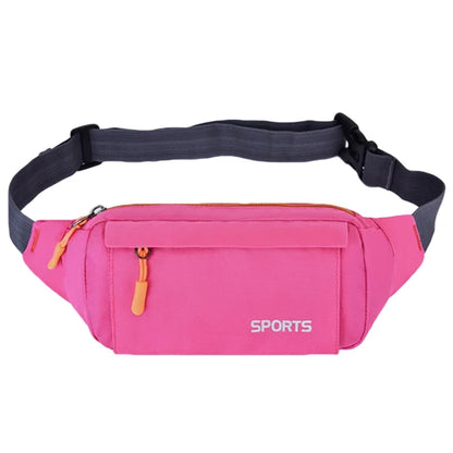 Men's Breast Package Waterproof Outdoor Sports Bag Oxford Pouch Korean-style Waist Bag Fanny Pouch Crossbody Male Banana Bag