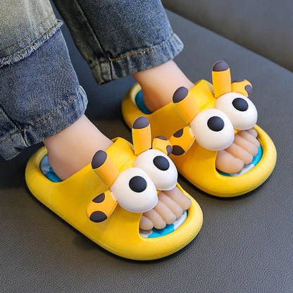 Summer Children's Sandals and Slippers for Boys and Girls Baby Non-Slip Soft Bottom Indoor Bath Parent-Child Children Sandals