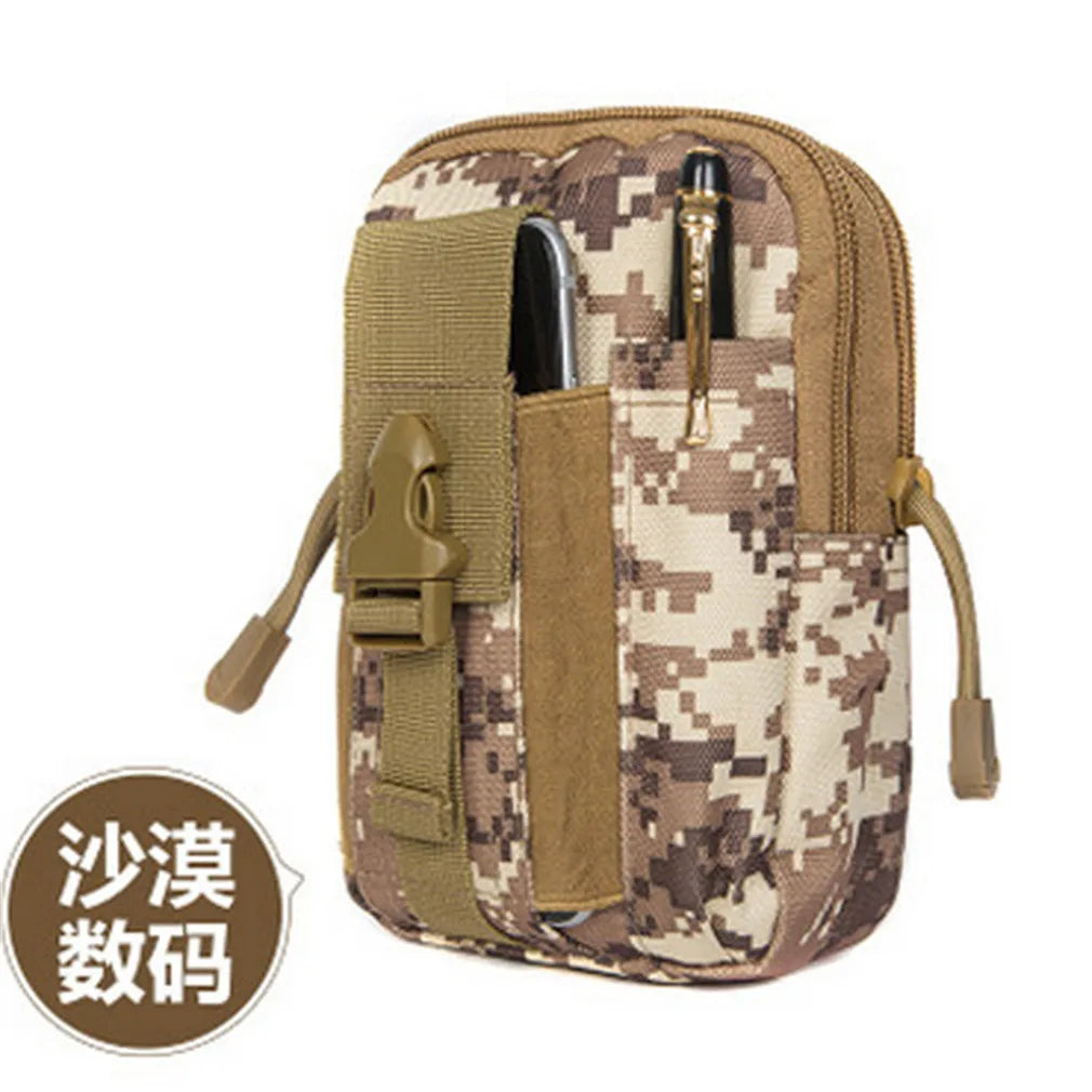 Tactical Leg Bag Army Camouflage Riding Locomotive Portable Multifunctional Leggings Bag Sports Hanging Waist Bag