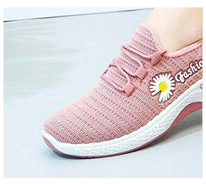 New Daisy Breathable Mesh Shoes Versatile Casual Shoes Lightweight Soft Bottom Anti slip Sports Shoes Walking Shoes