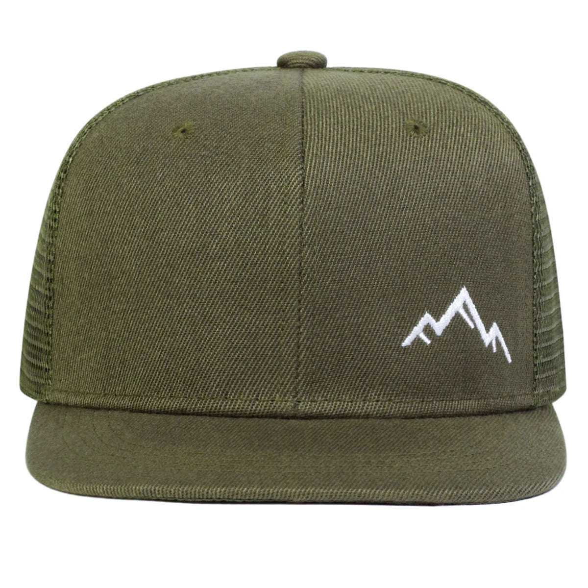 Unisex Mountain Embroidery Hip-hop Net Hats Spring Summer Outdoor Adjustable Casual Baseball Caps Sunscreen Hat