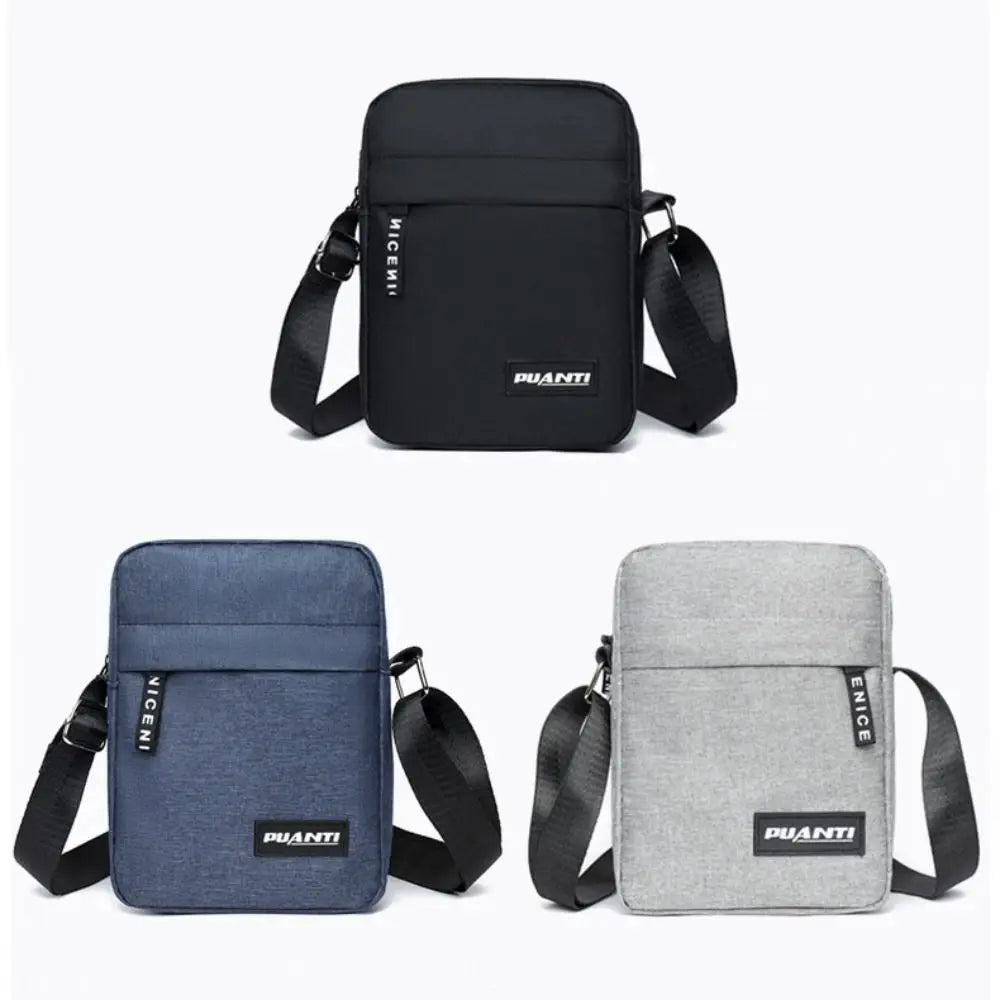 Mini Nylon Shoulder Bag Men Solid Color Crossbody Bag Casual and Fashionable Retro Bag Business Crossbody Bags for Men Hand Bag