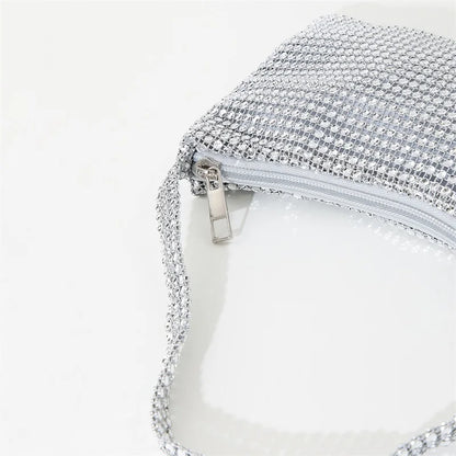 Rhinestone Evening Bag For Women Bling Purse Sparkly Diamond Shoulder Bag For Women Party Club Wedding Prom Clutch Purses