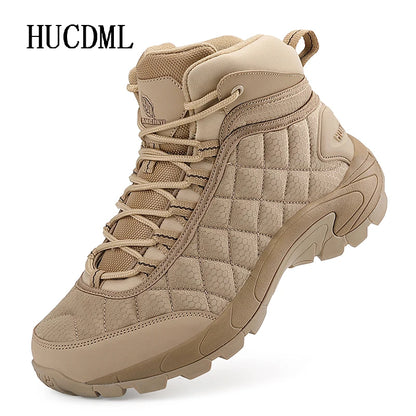 Men Boots High Quality Hking Shoes Tactical Boots for Men Snow Boots Outdoor Sneakers Mountaineering Camping Thick Sole