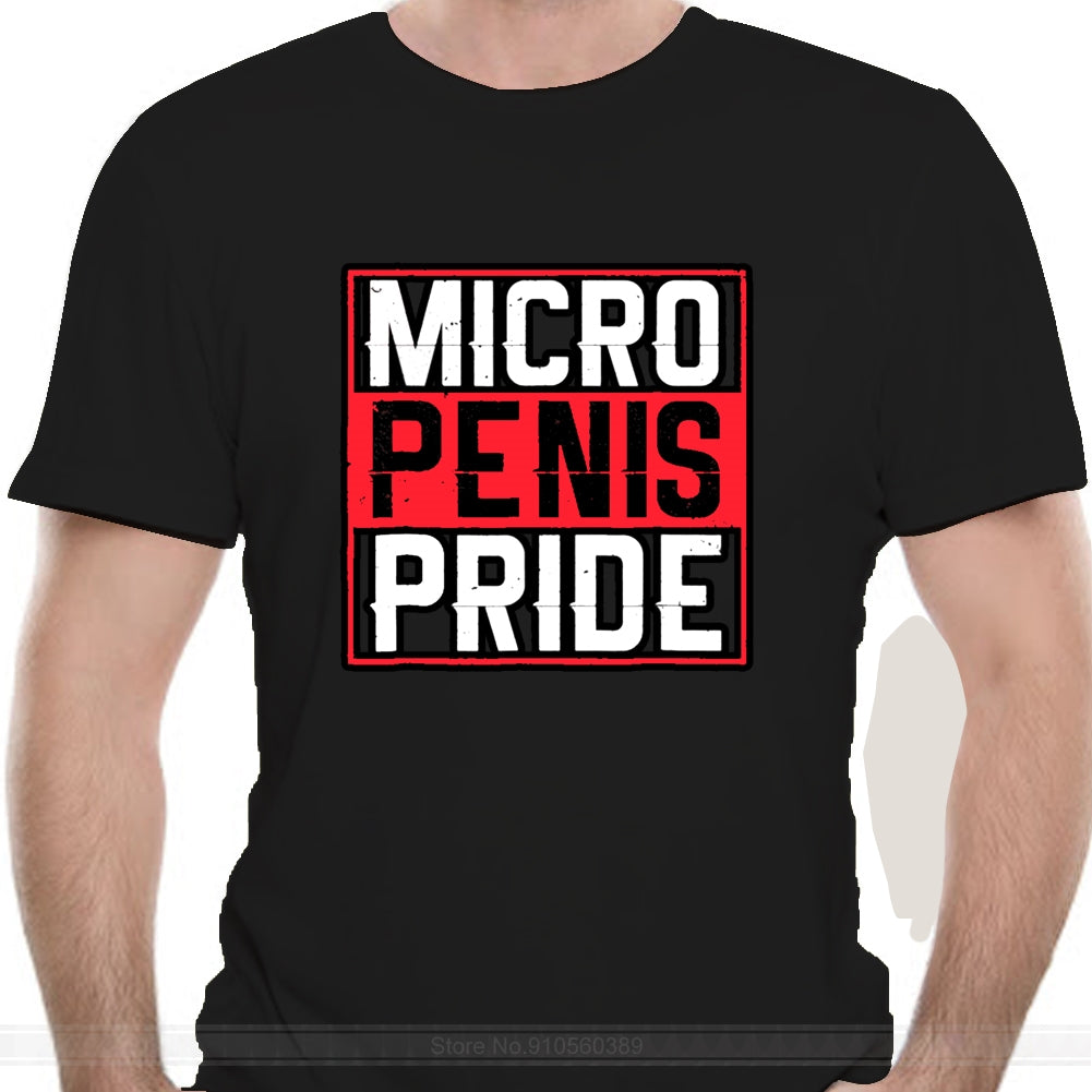 Men t shirt Micro Penis Pride Funny Gag Gift Mens Wo tshirts male brand teeshirt men summer cotton t shirt