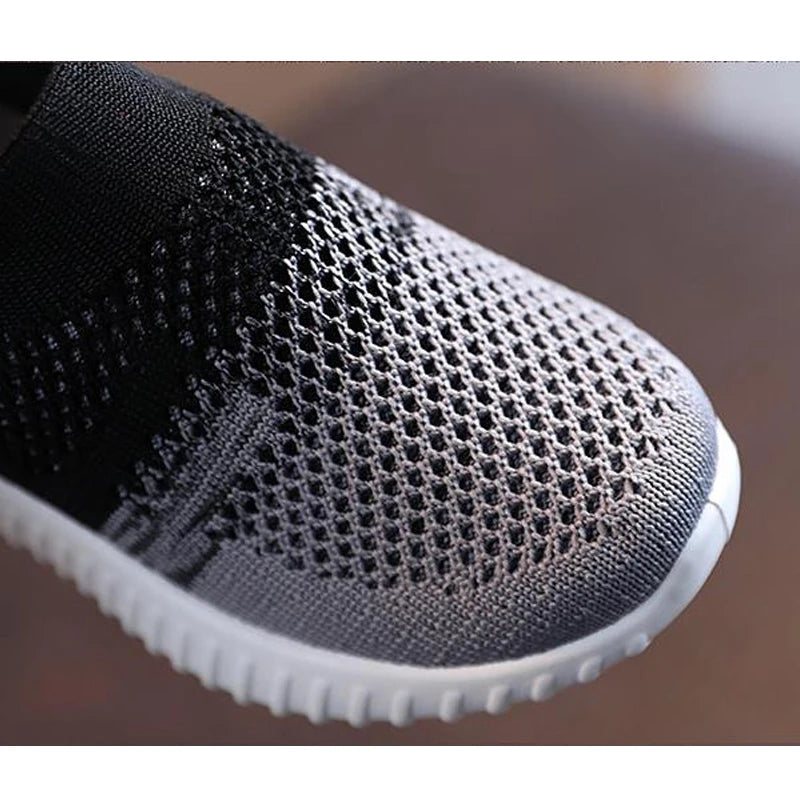 Children Shoes Soft Breathable Mesh Kids Sneakers Spring Autumn Boys Girls Casual Sport Shoes School Toddler Slip-on Shoes