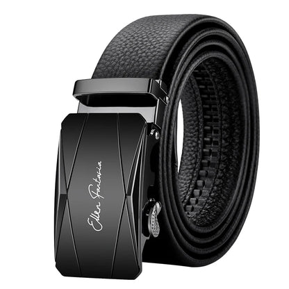 Men Genuine Leather Belt Business Belt for men Automatic Adjustable Belts Fashion Designer Style