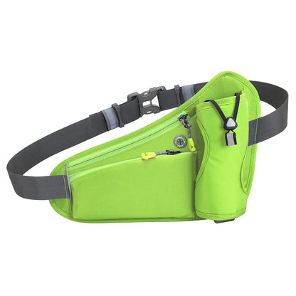 Sport Waist Pack Large Capacity Hydration Belt Pack Multifunction Water Bottle Holder Bag Waterproof for Running Cycling