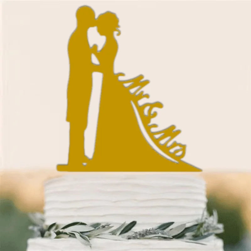 Wedding & Engagement  Birthday Cake Topper ,   Bride & Groom  Boy & Girl   Party  Anniversary