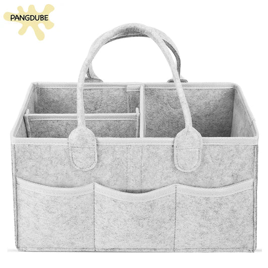 PANGDUBE 38*23*18cm Baby Diaper Organizer Box for Newborn Things Baby Diaper Storage Diaper Stackers & Caddies Bags for Diapers