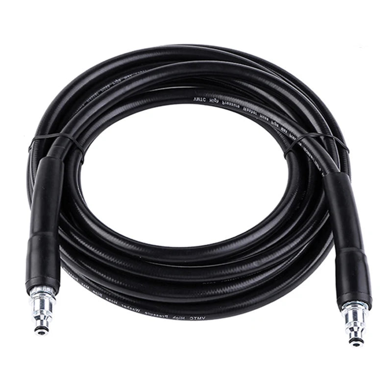 8~20m High Pressure Washer Hose Pressure Water Cleaning Hose Pipe Cord for AR/BOSCH AQT UA/Black DECKER Quick Connector