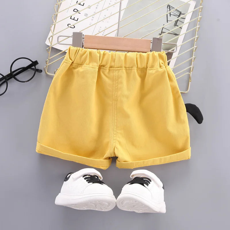 New Summer Baby Girl Clothes Children Boys Fashion Sports Shorts Toddler Casual Cotton Costume Kids Clothing Infant Sportswear