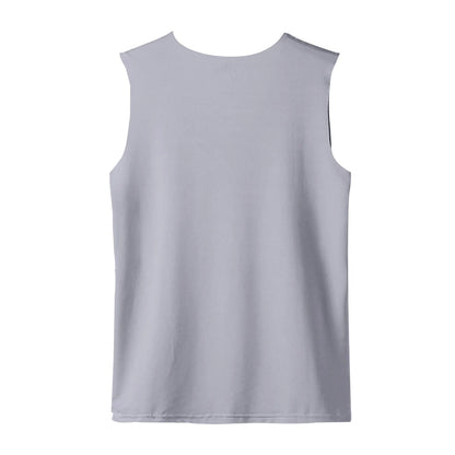 Tops Seamless Mens Vest Sleeveless Sport Bodysuit Vest For Men Clothing Plain Casual Summer V-neck Tank Undershirts Cool Gym