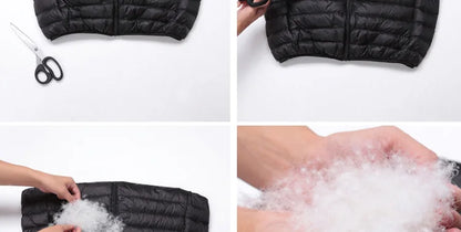 Winter Men Duck Down Vest 2023 Coat Ultralight Sleeveless Puffer Vest Jacket ultra thin warm lightweight down jacket Waistcoat