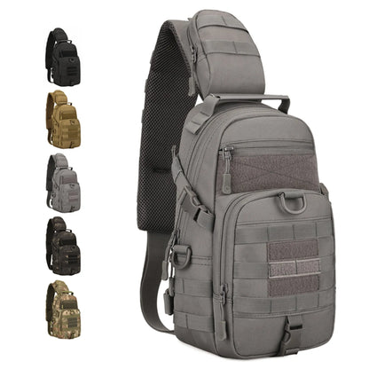 Military Tactical Chest Bag Single Shoulder Messenger Bags Outdoor Camouflage Travel Backpack Men Women