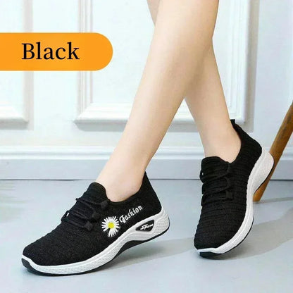 New Daisy Breathable Mesh Shoes Versatile Casual Shoes Lightweight Soft Bottom Anti slip Sports Shoes Walking Shoes