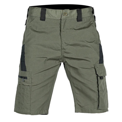 Men's Summer Casual Tactical Shorts Waterproof Military Cargo Shorts Quick Dry Multi-pocket Male Outwear Hiking Training Shorts