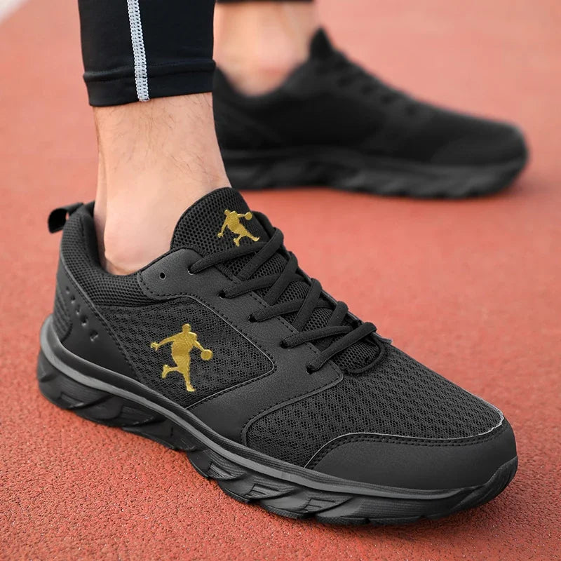 New Men Casual Sneakers Summer Breathable Sport Shoes Lightweight Outdoor Mesh Running Shoes Athletic Jogging Walking Shoes