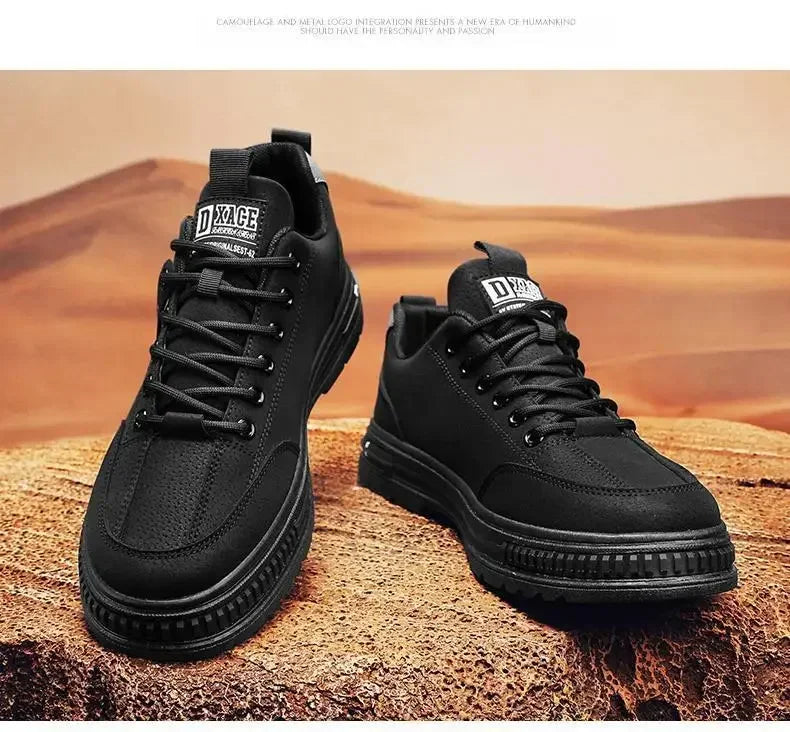 Men's shoes 2024 new spring and autumn season breathable versatile casual trendy shoes men's work lightweight sports board shoes