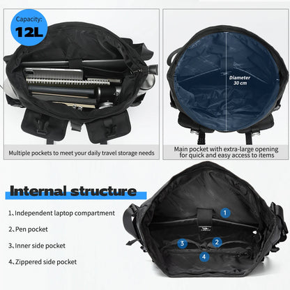 Lifetime Warranty Fashion Messenger Bags Male Shoulder Bags 13.3inch Laptop Bag Outdoor Crossbody Bags For Men Cycling Bags Boys