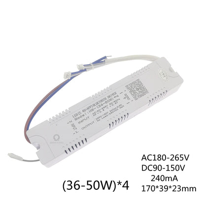 AC220V 2.4G Intelligent LED Driver RF Remote Control 12-40W 36-50W 40-60W 50-72W X2 X4 X6 X8 240mA Dimming Lighting Transformer