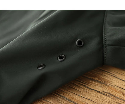 2024 Autumn Winter New American Retro Cargo Jacket Men's Fashion Multi-pockets Casual Heavyweight Windproof And Waterproof Coat