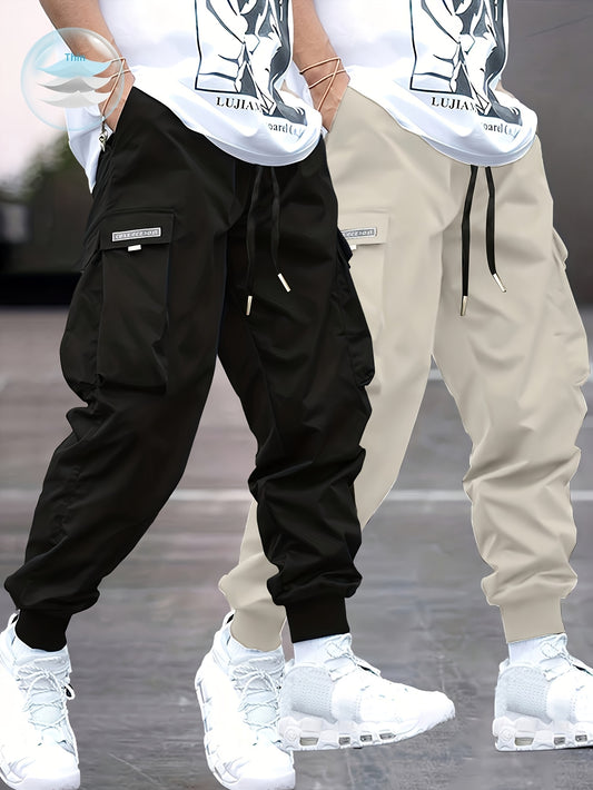 [Two Pack Fashion Work Pants] Men's Fashion Work Pants Two Pack