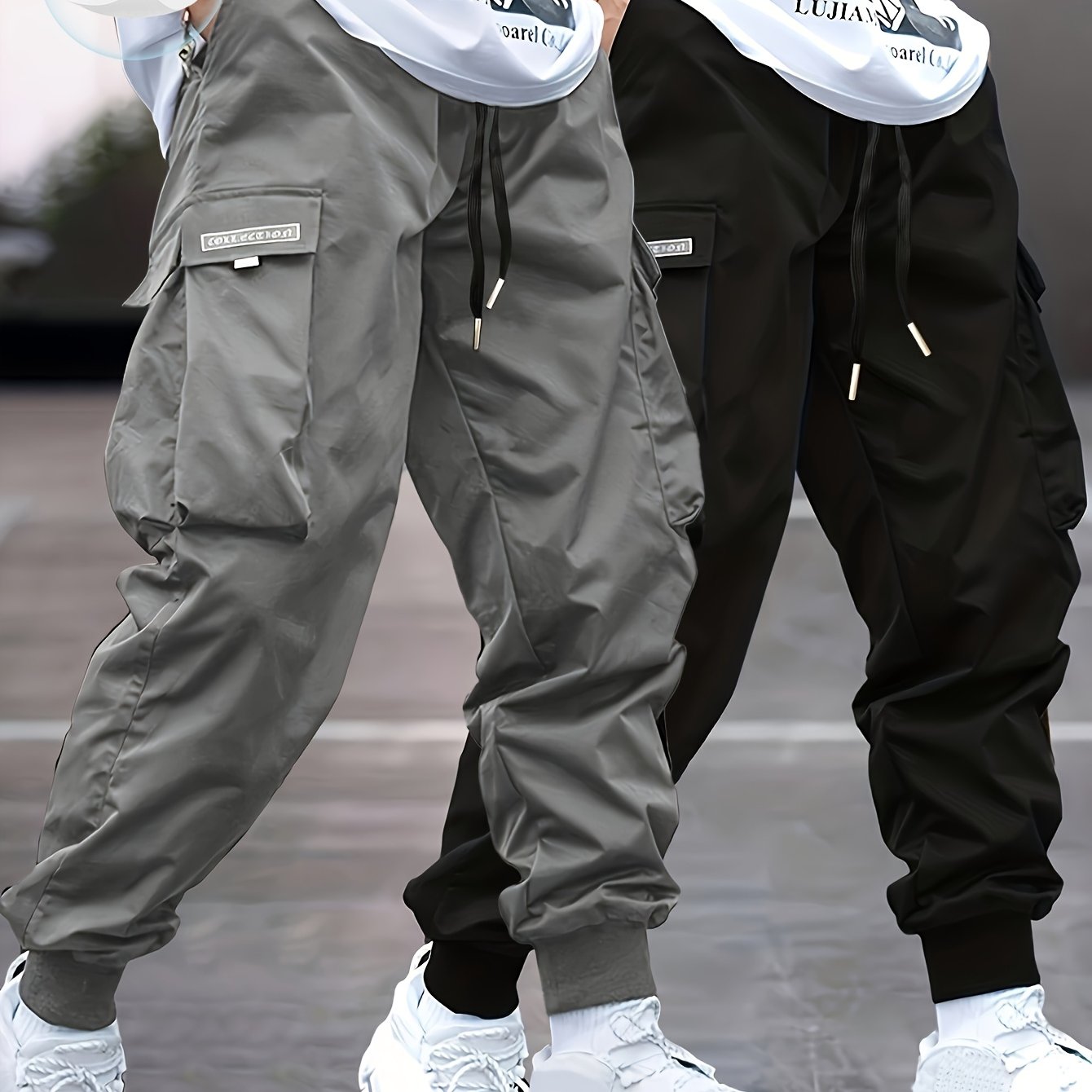 [Two Pack Fashion Work Pants] Men's Fashion Work Pants Two Pack